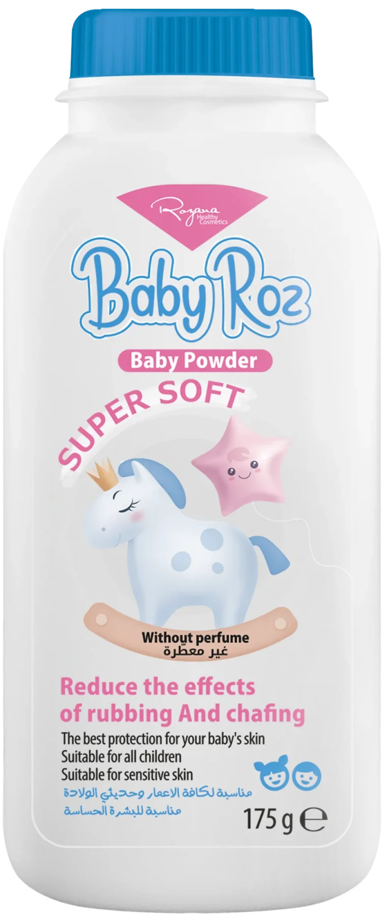 BABY ROZ POWDER WITHOUT PERFUME 175g