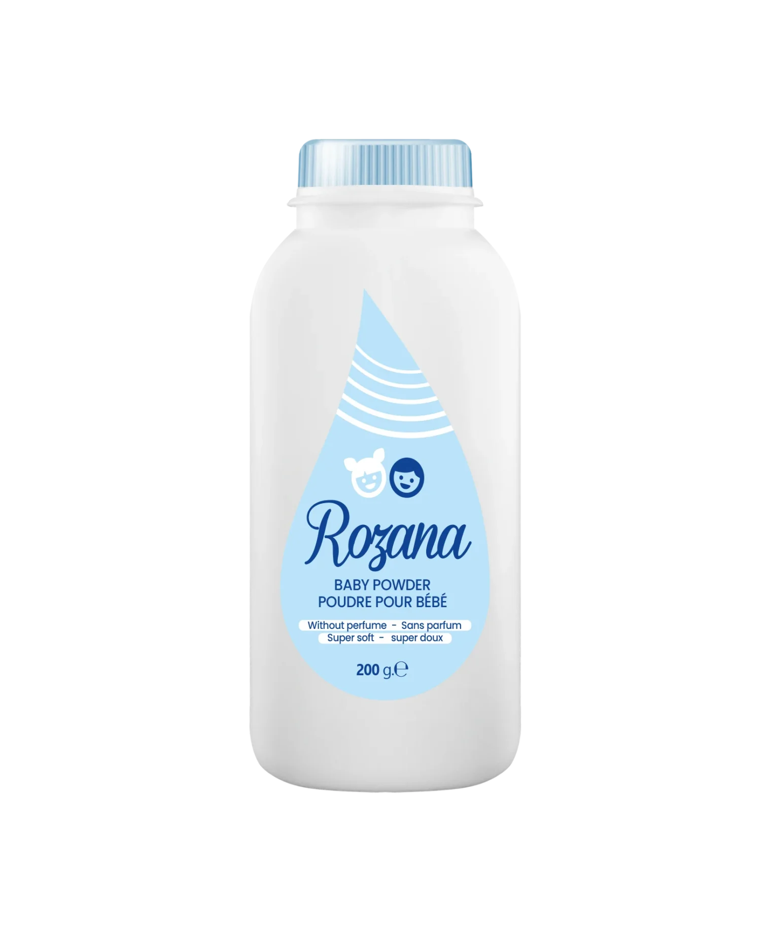 BABY ROZ POWDER WITHOUT PERFUME – 200 GR