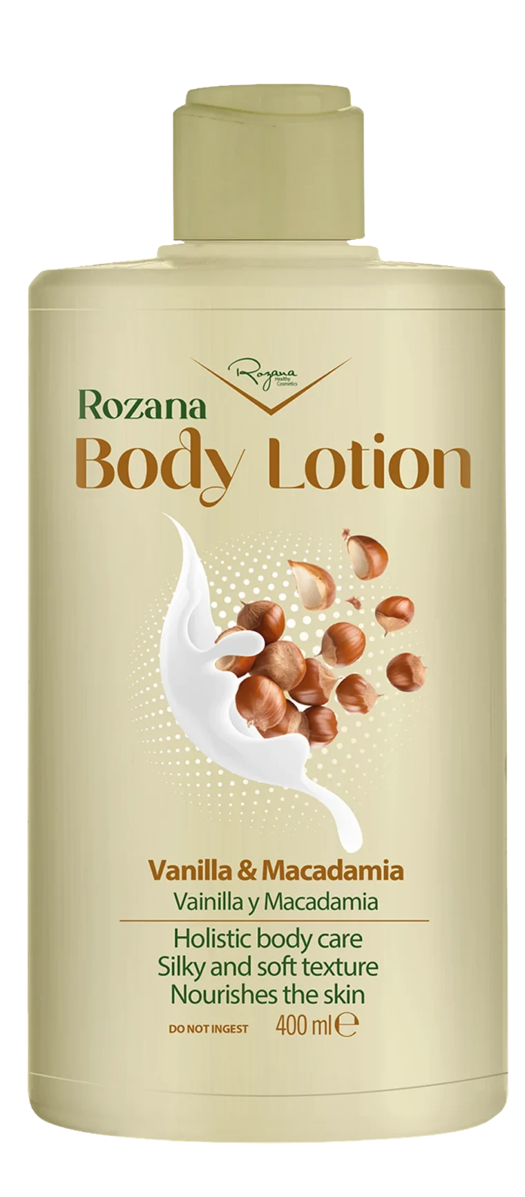 ROZANA BODY LOTION VANILLA & MACADAMIA
