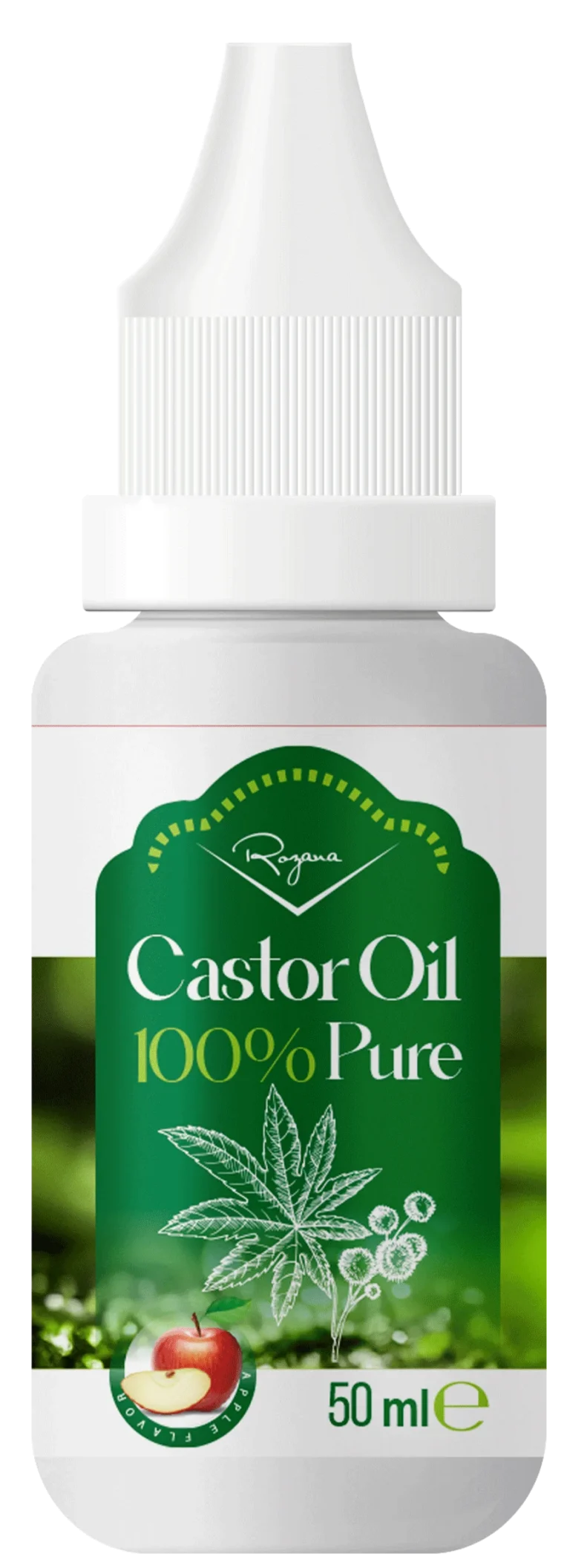 ROZANA CASTOR OIL – APPLE – 50 mL