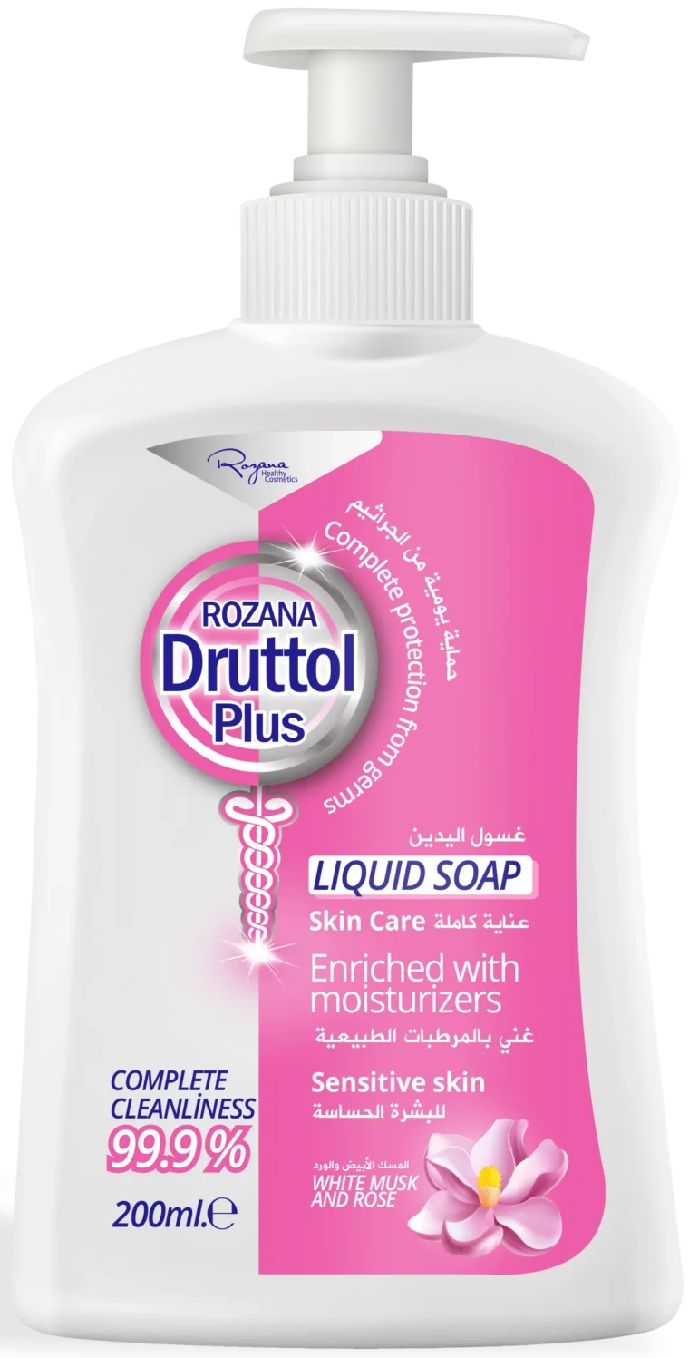 ROZANA DRUTTOL PLUS LIQUID SOAP – ROSE