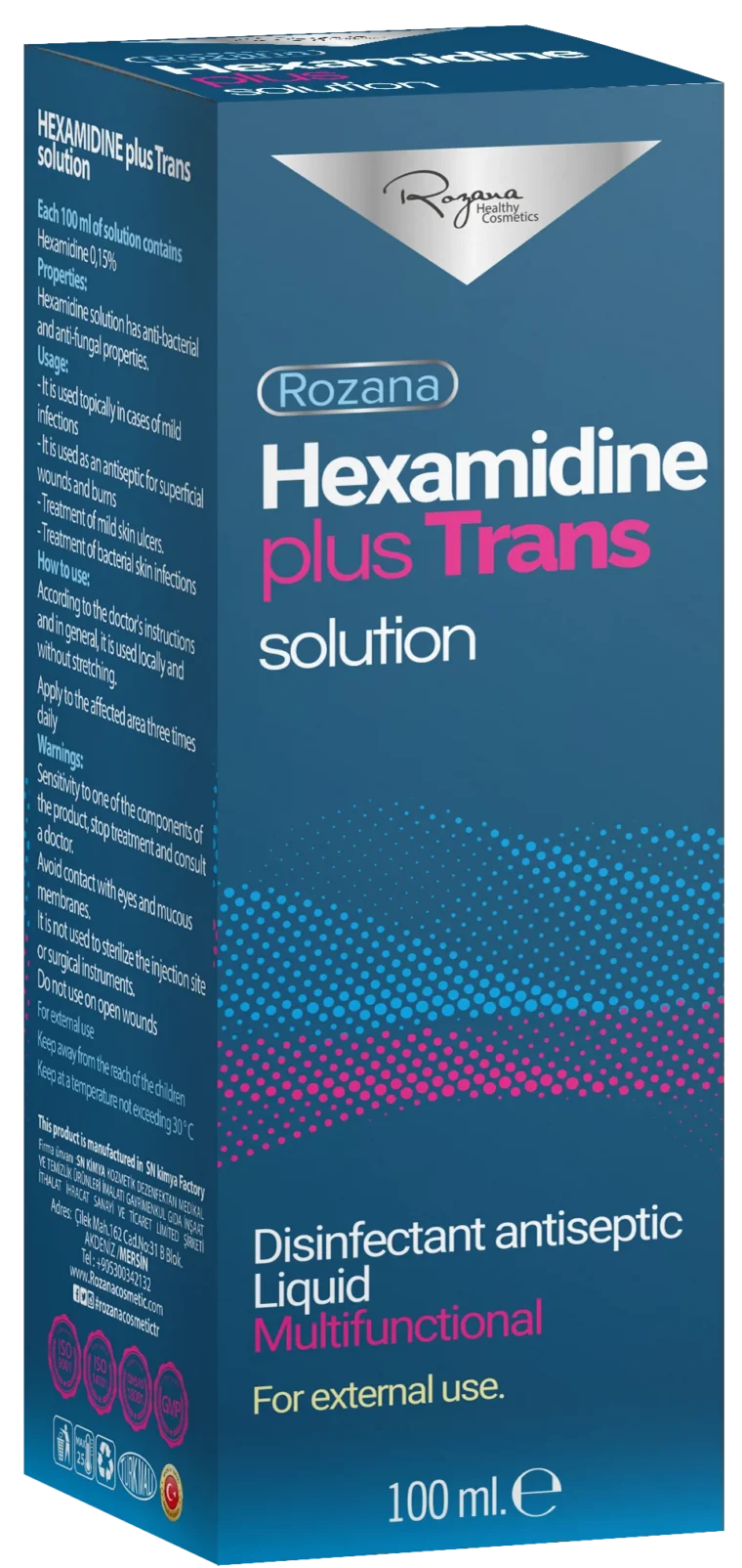 ROZANA HEXAMIDINE PLUS SOLUTION