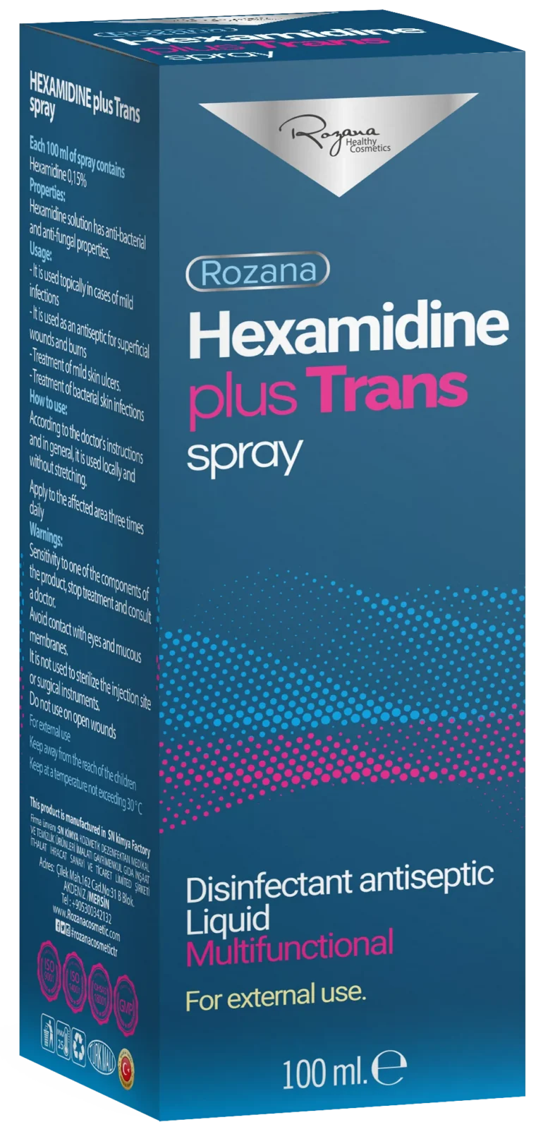 ROZANA HEXAMIDINE PLUS SPRAY