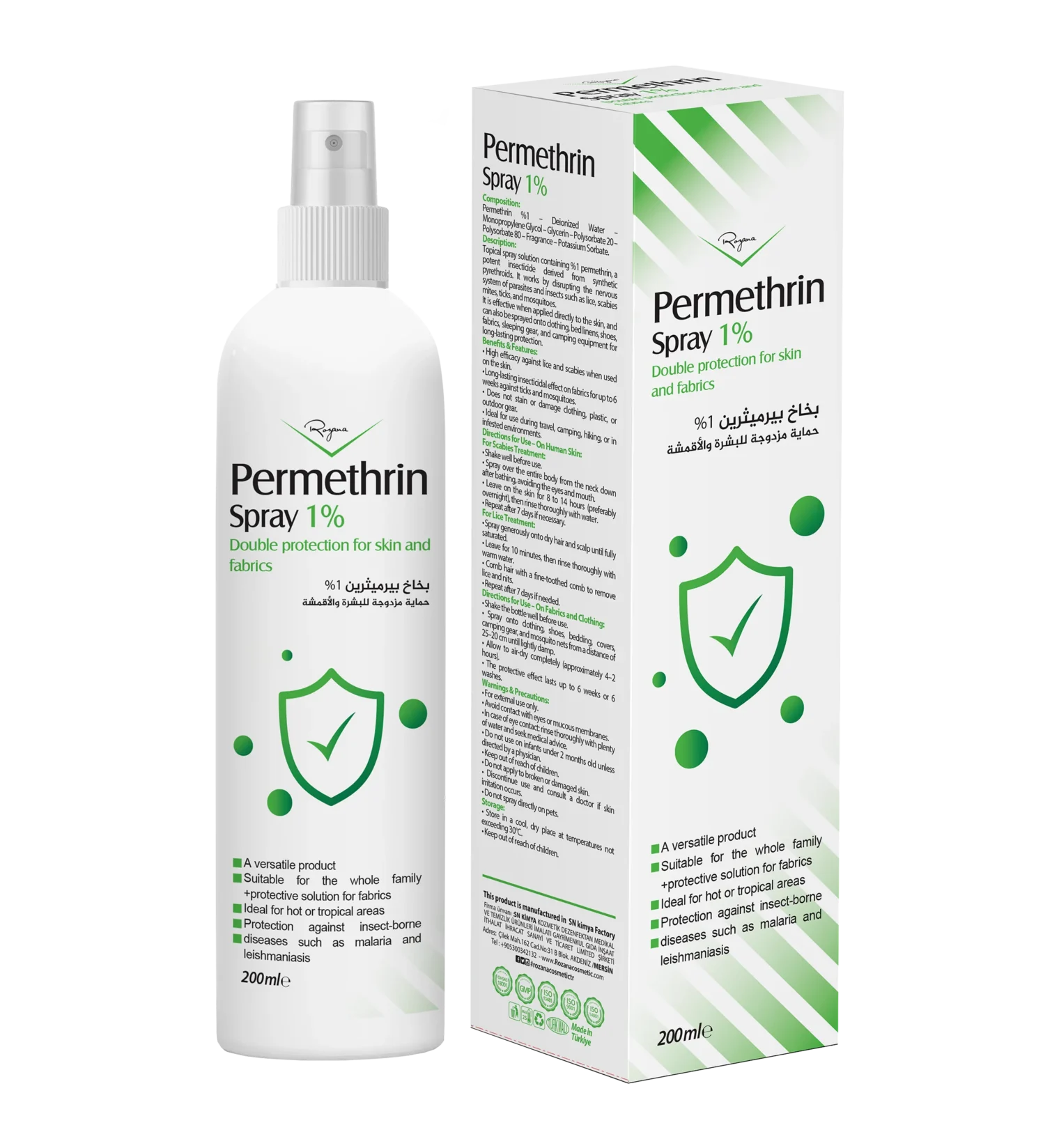 ROZANA PERMETHRIN SPRAY 1%