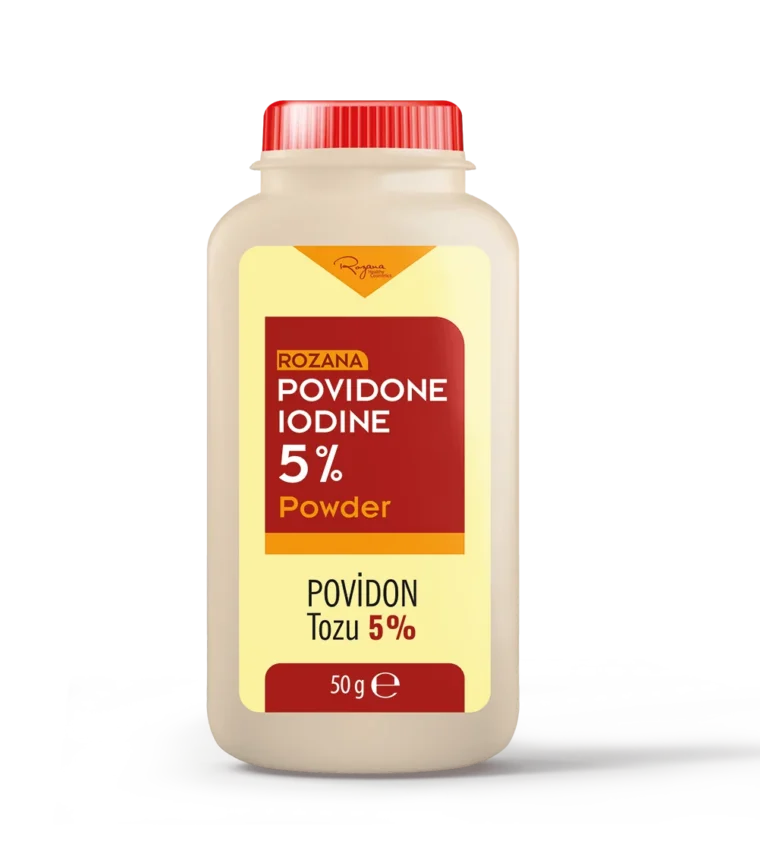 ROZANA POVIDONE IODINE 5% POWDER
