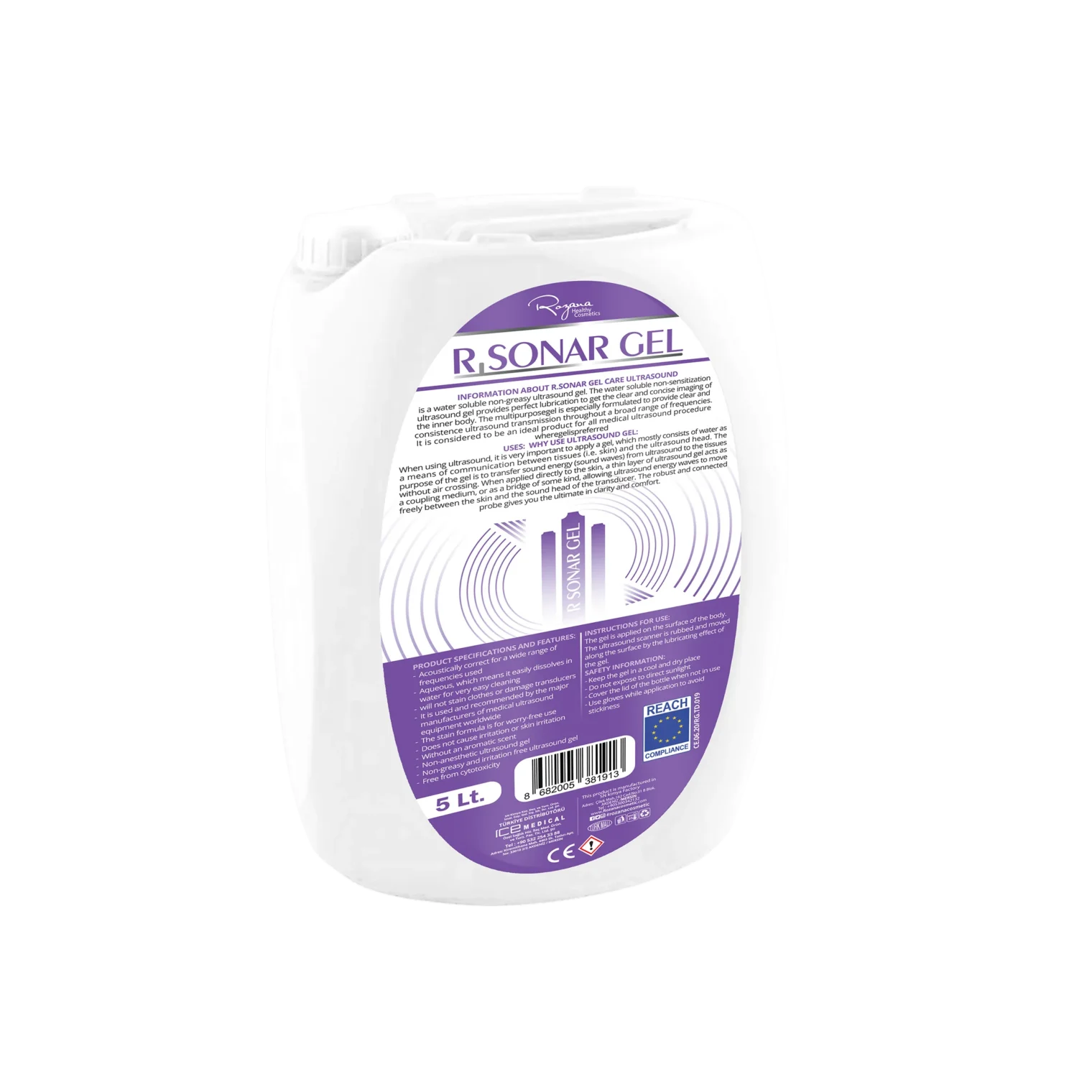 ROZANA R.SONAR GEL 5L