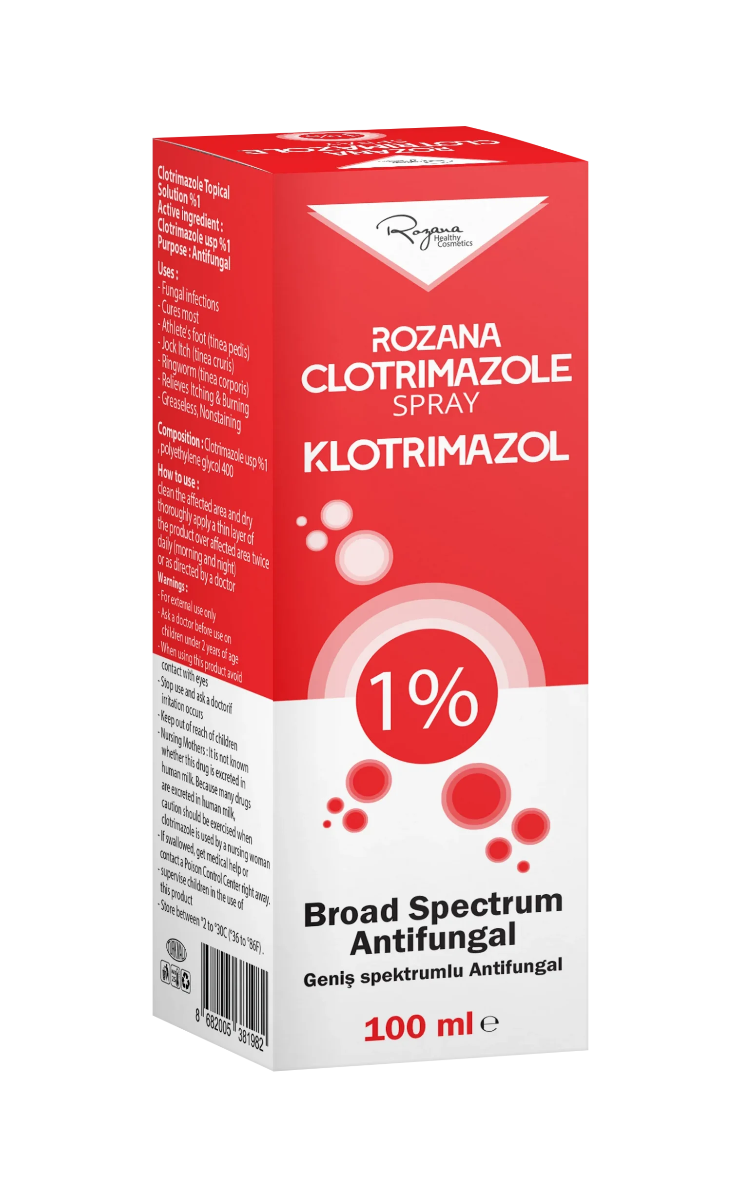 ROZANA ROZA-CLO 1% SPRAY