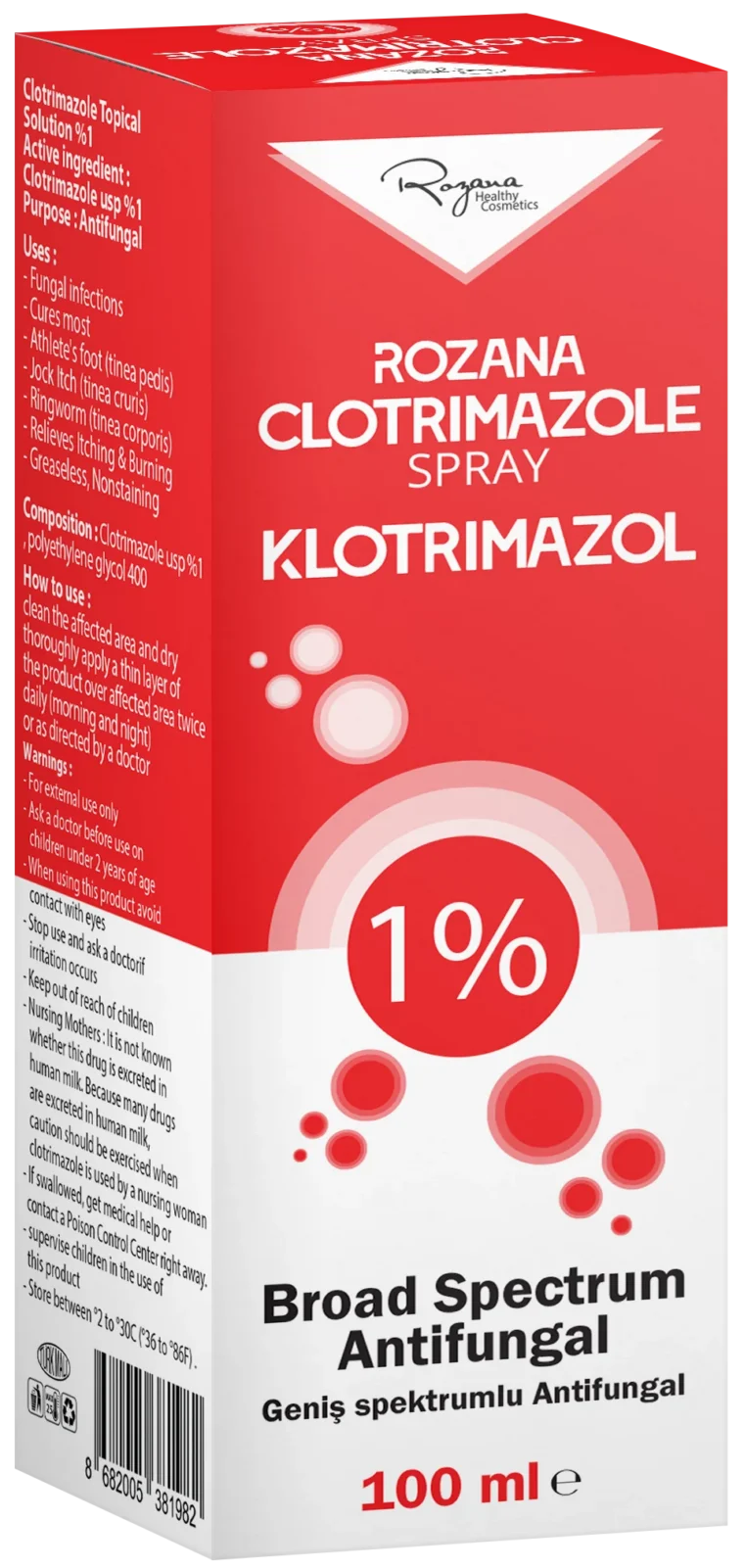 ROZANA ROZA-CLO 1% SPRAY