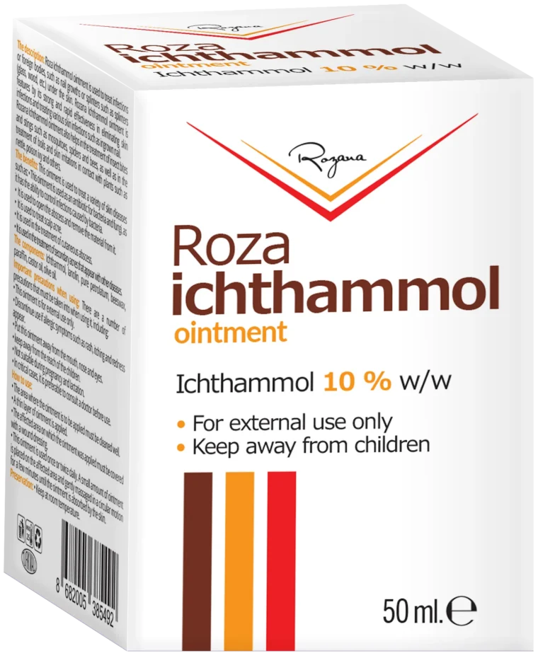 ROZANA ROZA ICHTHAMMOL OINTMENT 50mL