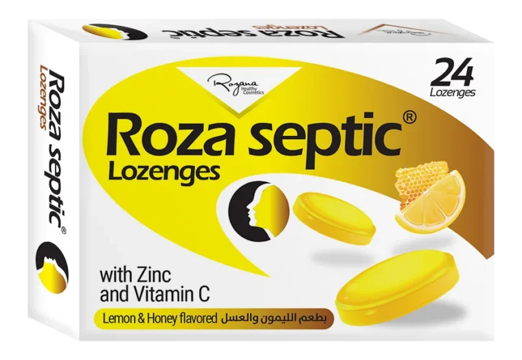 ROZA SEPTIC LOZENGES – LEMON & HONEY