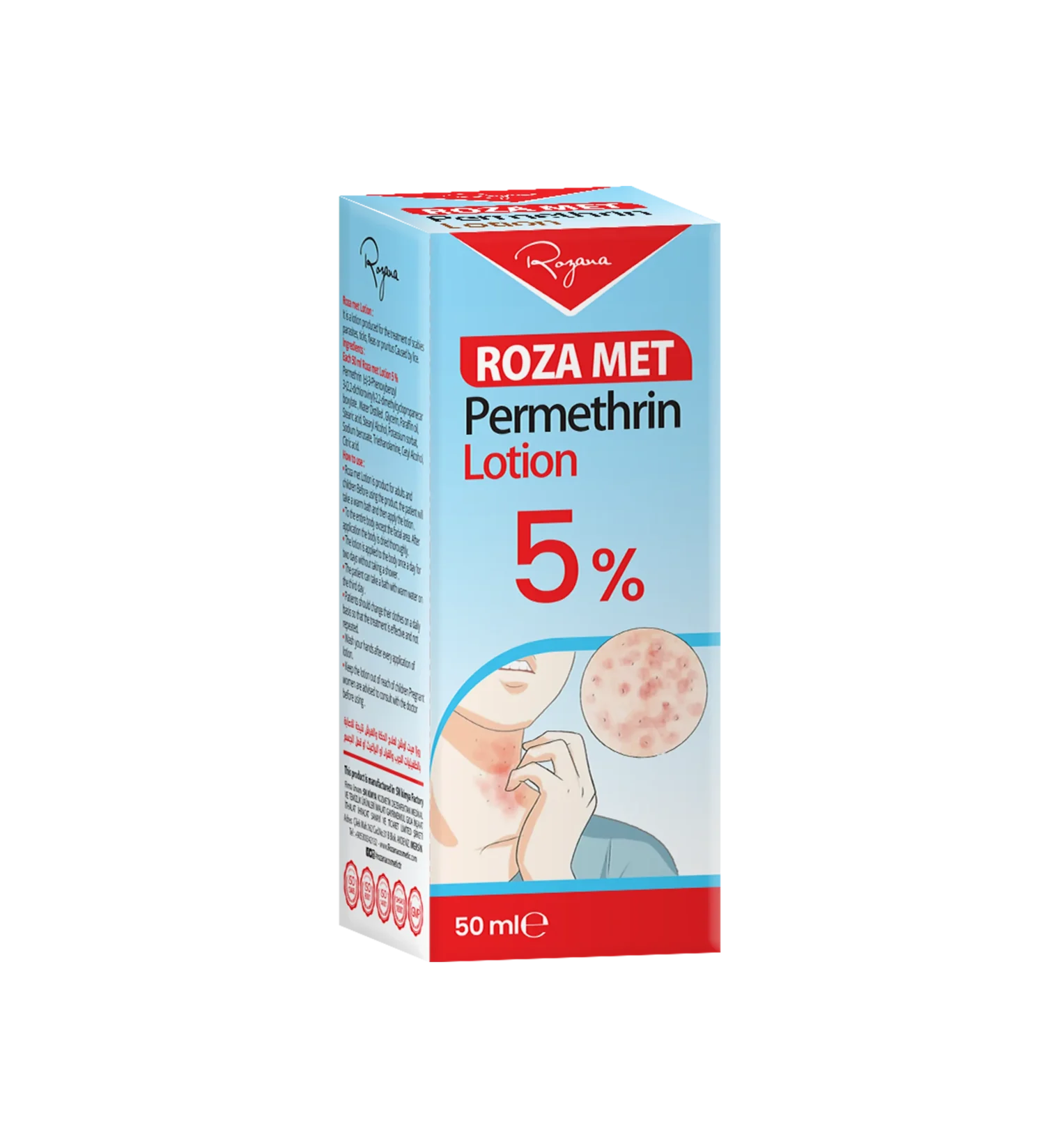 ROZANA ROZAMET 5% LOTION 50mL