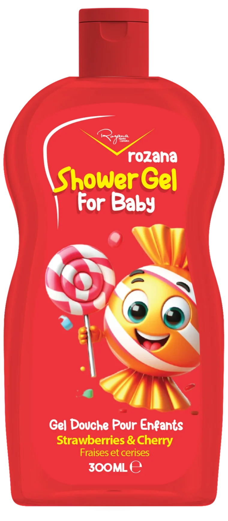 SHOWER GEL FOR BABY – STRAWBERRIES & CHERRY