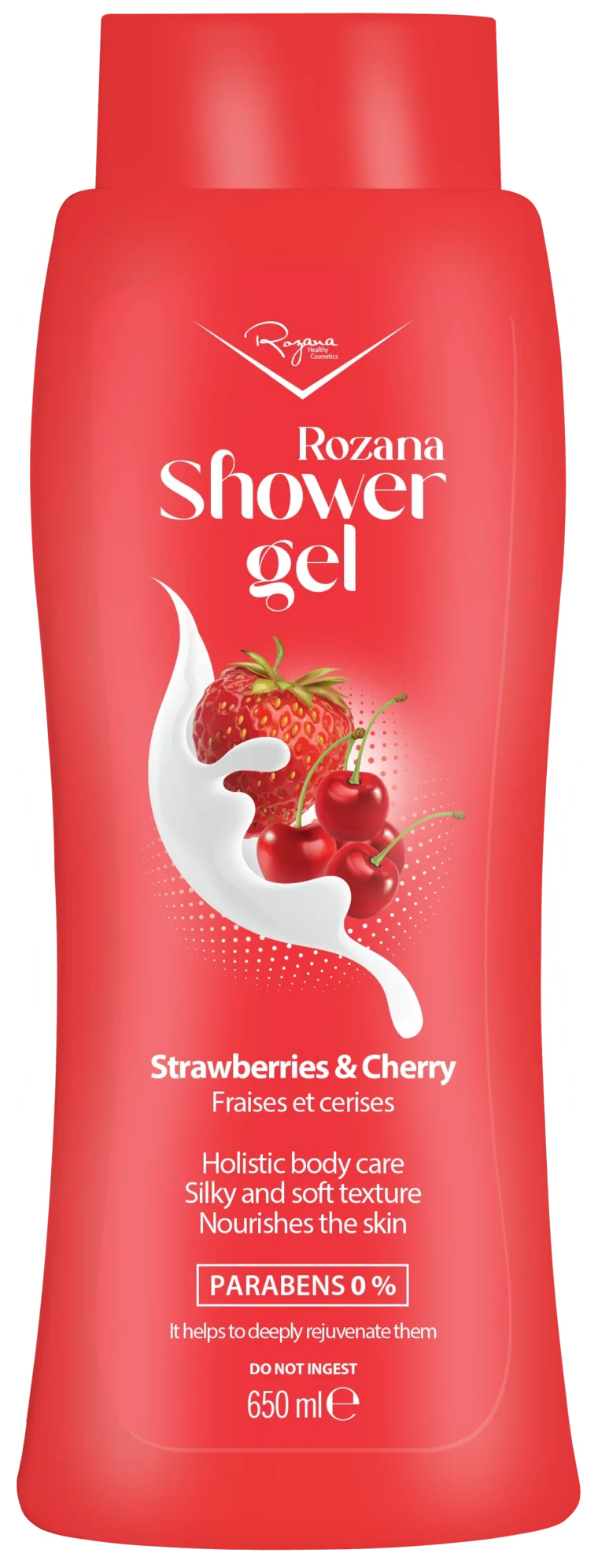 ROZANA SHOWER GEL – STRAWBERRIES & CHERRY