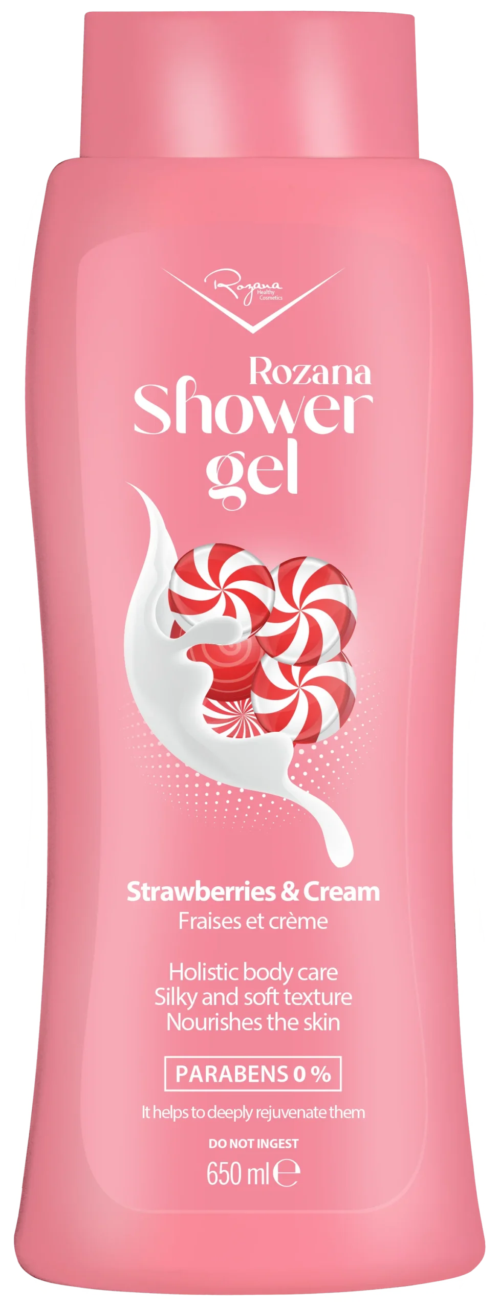 ROZANA SHOWER GEL – STRAWBERRIES & CREAM