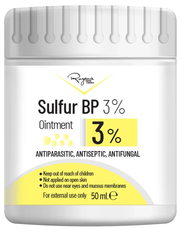ROZANA SULFUR BP OINTMENT 3%