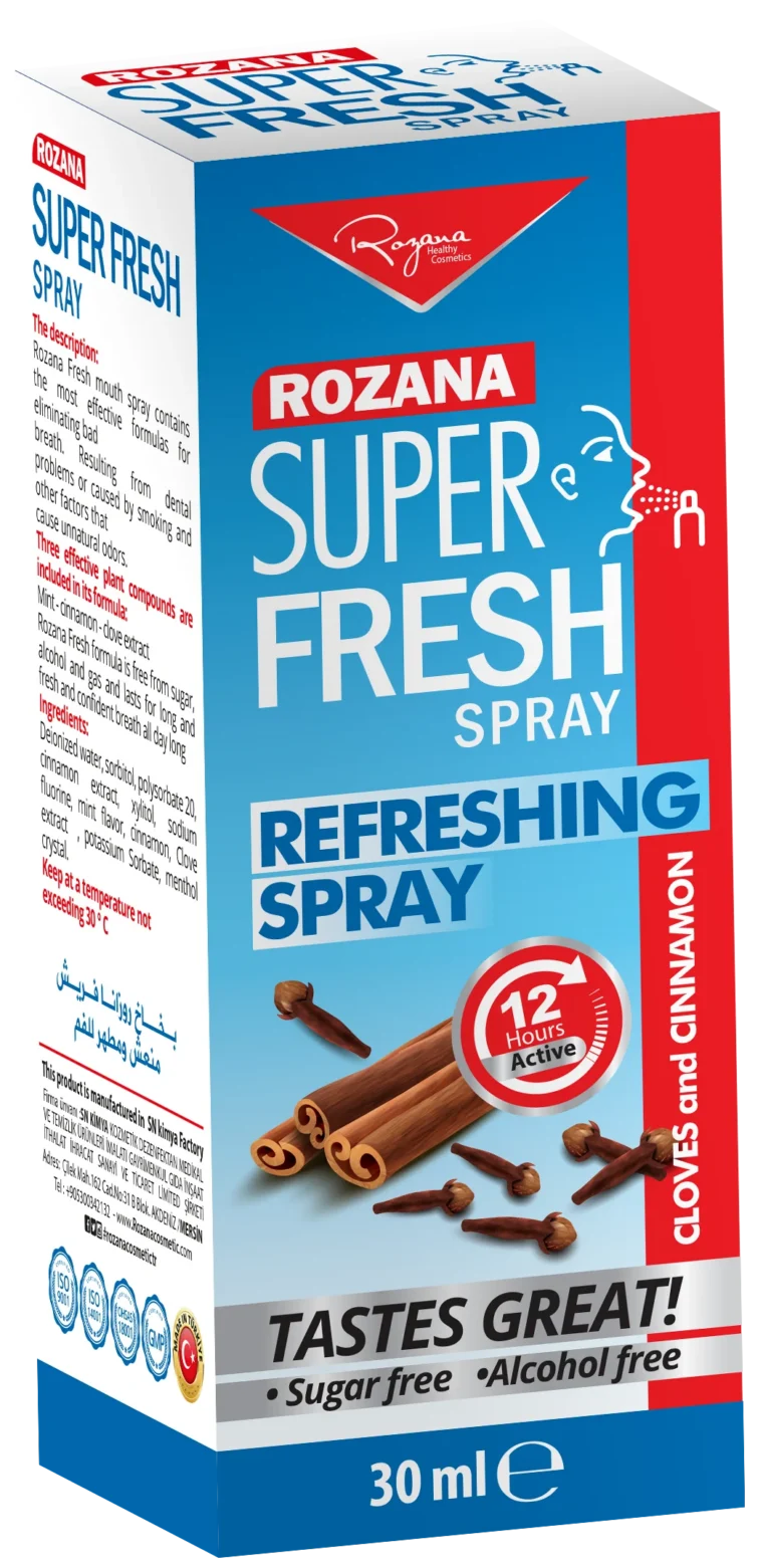 ROZANA SUPER FRESH SPRAY – CLOVES AND CINNAMON