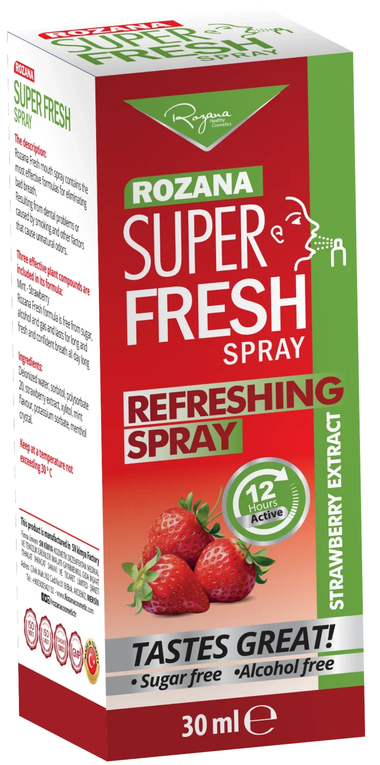 ROZANA SUPER FRESH SPRAY – STRAWBERRY