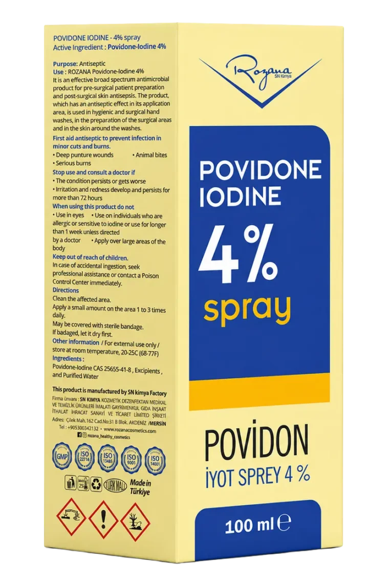 POVIDONE IODINE 4% SPRAY 100 mL