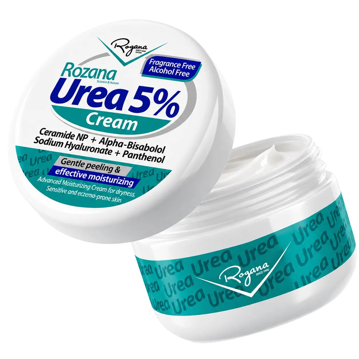 ROZANA UREA REPAIR CREAM 5% – FRAGRANCE FREE – 75 mL