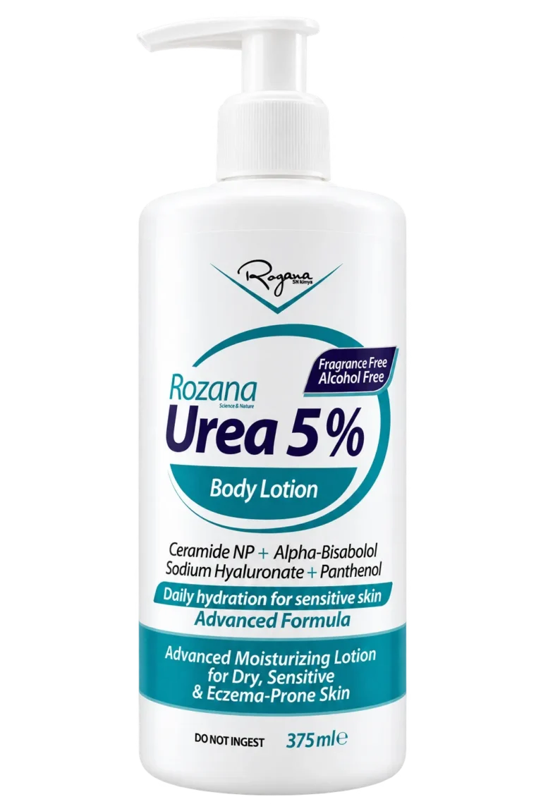 ROZANA UREA BODY LOTION 5% – FRAGRANCE FREE – 375 mL