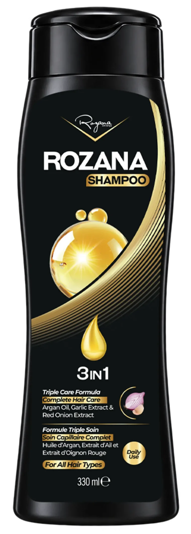 ROZANA 3 IN 1 SHAMPOO – 330 mL