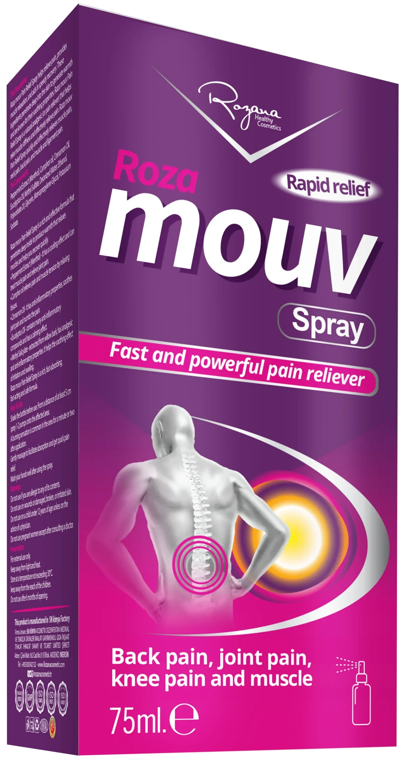ROZANA ROZA MOUV SPRAY