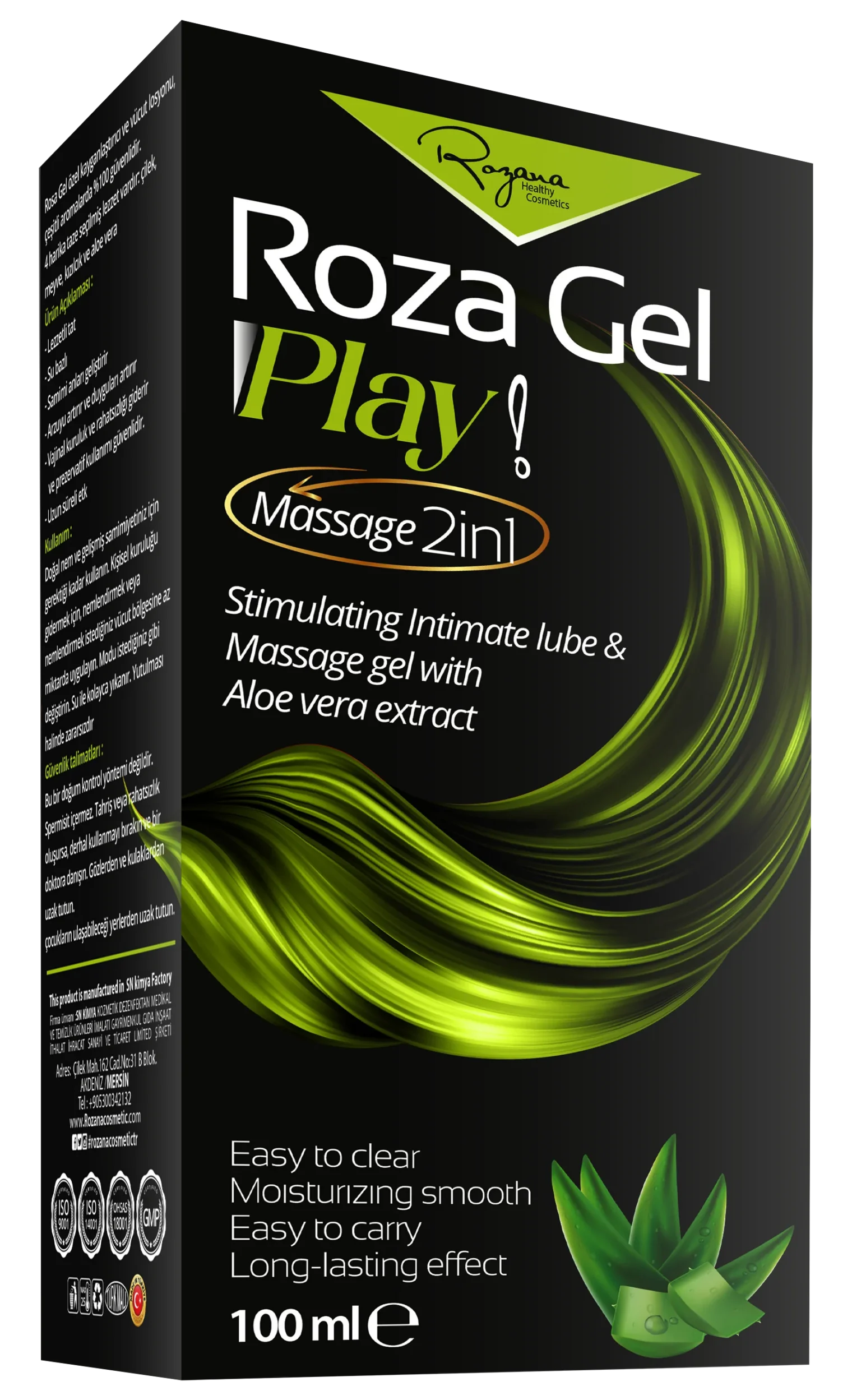 ROZANA GEL PLAY 2 IN 1 – ALOE VERA EXTRACT