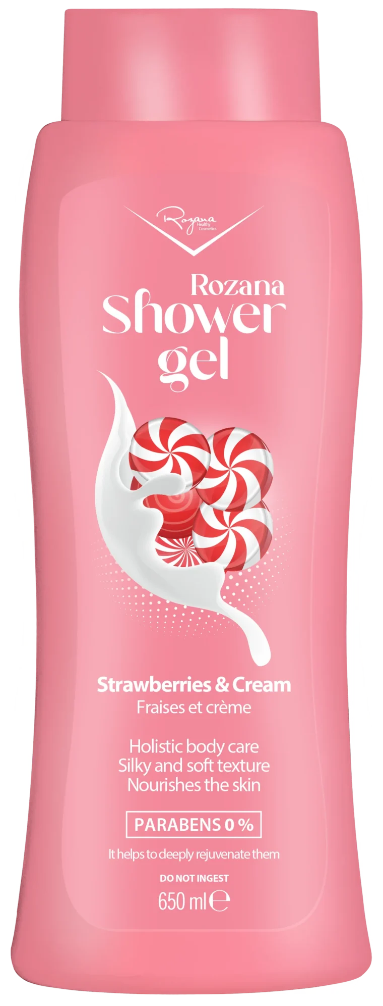 ROZANA SHOWER GEL – STRAWBERRIES & CREAM