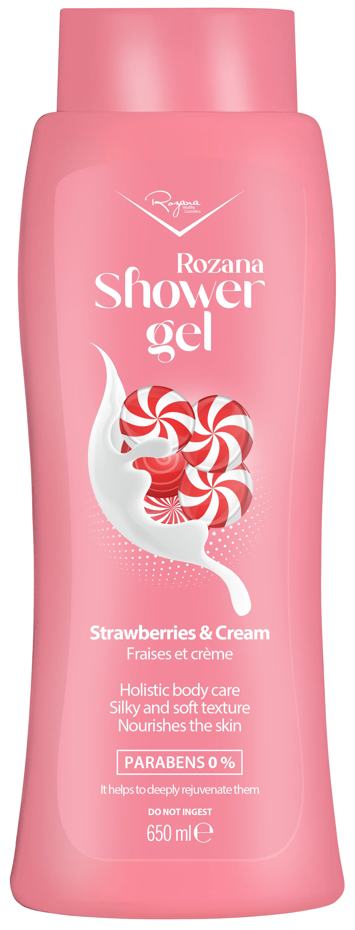 ROZANA SHOWER GEL – STRAWBERRIES & CREAM
