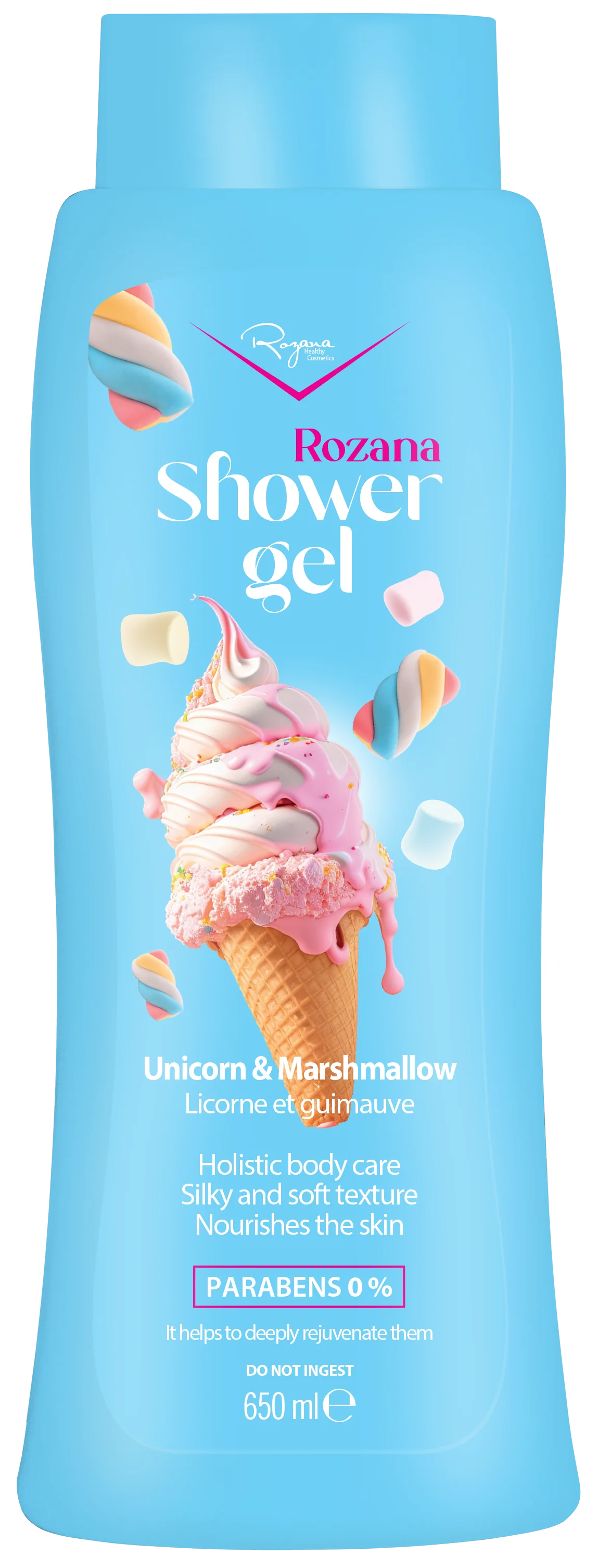 ROZANA SHOWER GEL – UNICORN & MARSHMALLOW